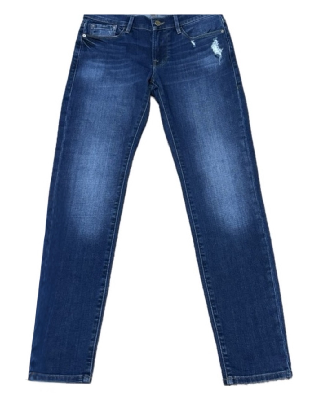 FRAME Le Garçon Boyfriend Jeans Distressed Ankle Cigarette | Sz‎ 24